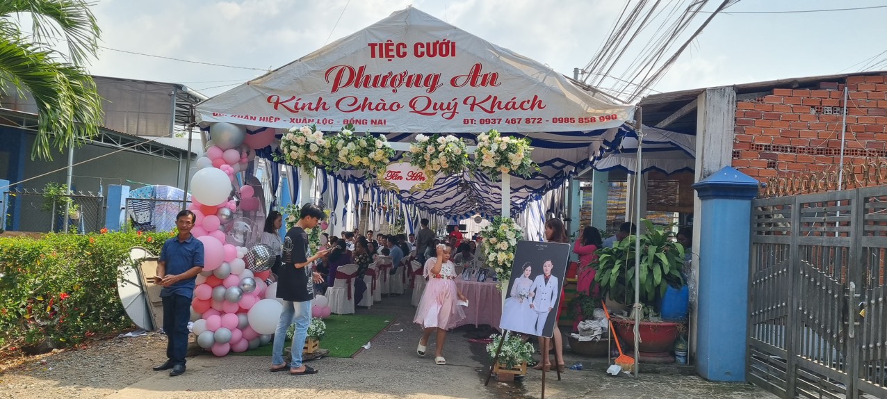 tiệc cưới phượng an