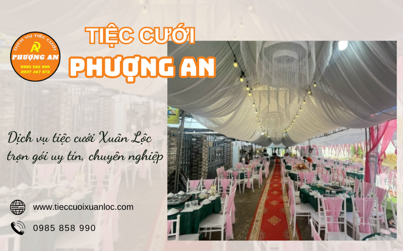 tiệc cưới Xuân Lộc