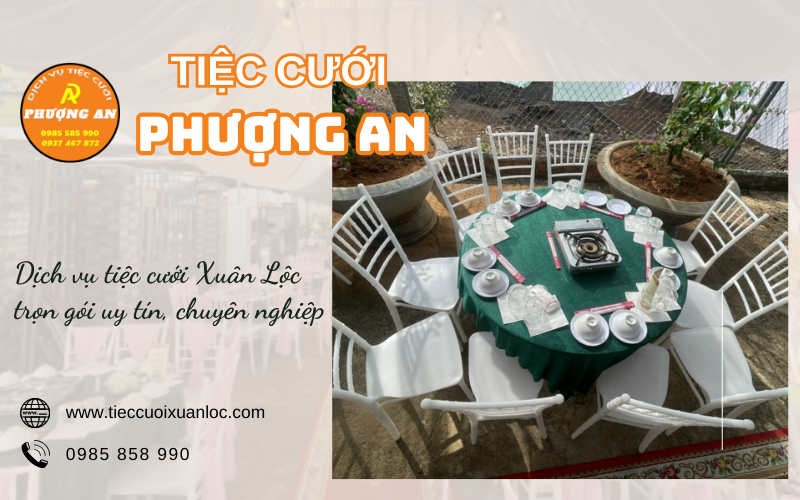 tiệc cưới Xuân Lộc