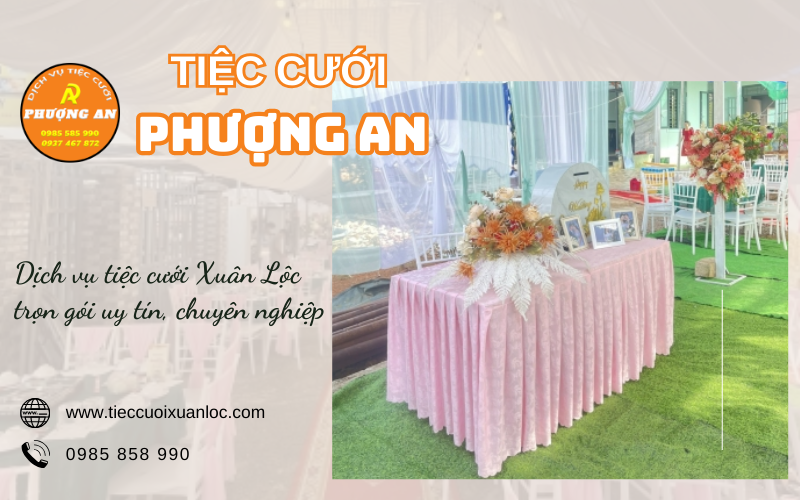 tiệc cưới Xuân Lộc